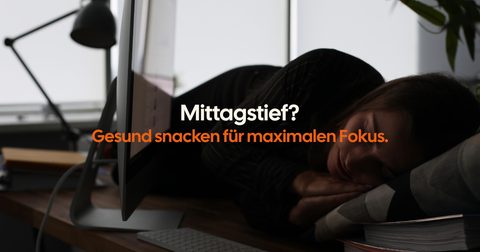 Mittagstief lösen - ohne Koffein.