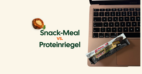 Snack-Meal vs. Proteinriegel