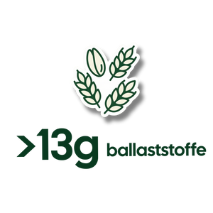 MealBites USP: Über 13g Ballaststoffe pro 100g