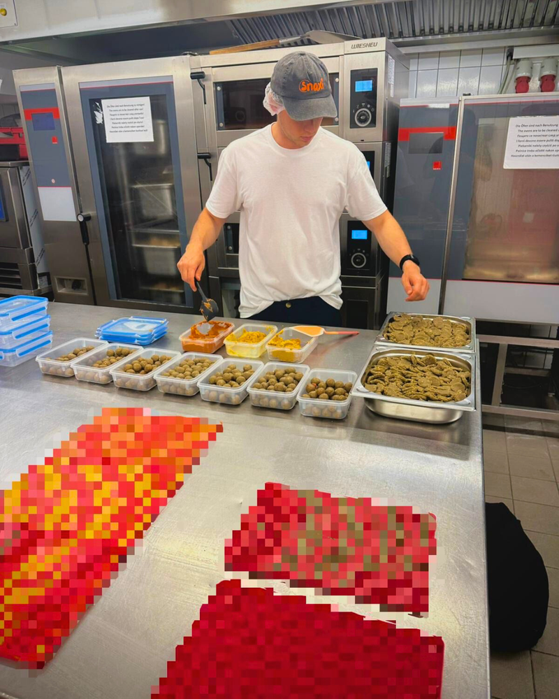 MealBites Entwicklung in der Küche